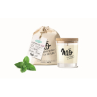 Bougie Parfumée Naturelle Menthe 200gr ECOCERT
