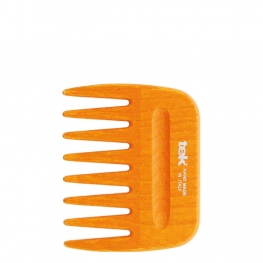 TEK Les peignes - Afro à dents larges frêne, orange