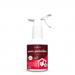 Spray Anti-poux Poulailler - BIO Ecocert - 500 ml