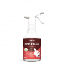 Spray Anti-poux animaux à plumes de basse-cour - BIO Ecocert - 500 ml