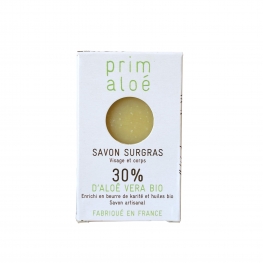 Savon 30% Aloe Vera Frais et BIO PRIMALOE 100 gr