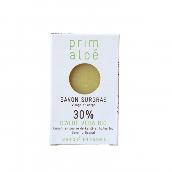 Savon 30% Aloe Vera Frais et BIO PRIMALOE 100 gr
