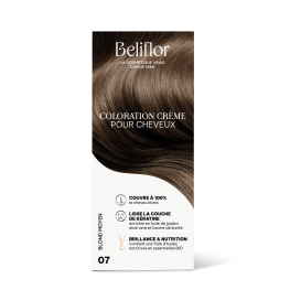 Coloration capillaire permanente de Beliflor - CC07 - Blond moyen