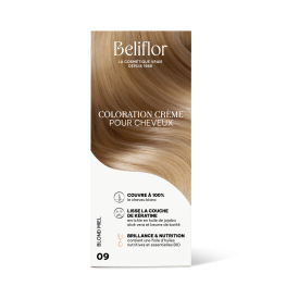 Coloration capillaire permanente de Beliflor - CC09 - Blond miel
