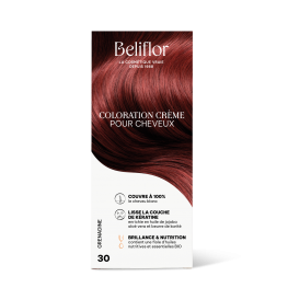 Coloration capillaire permanente de Beliflor - CC30 - Fruité Grenadine