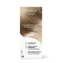Coloration capillaire permanente de Beliflor - CC32 - Fruité Lychee