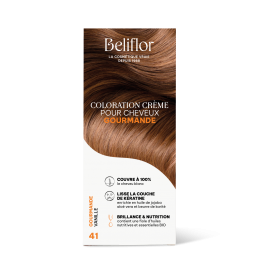 Coloration capillaire permanente de Beliflor - CC41 - Gourmande Vanille